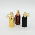 Refillable spray pump perfume aluminium bottle